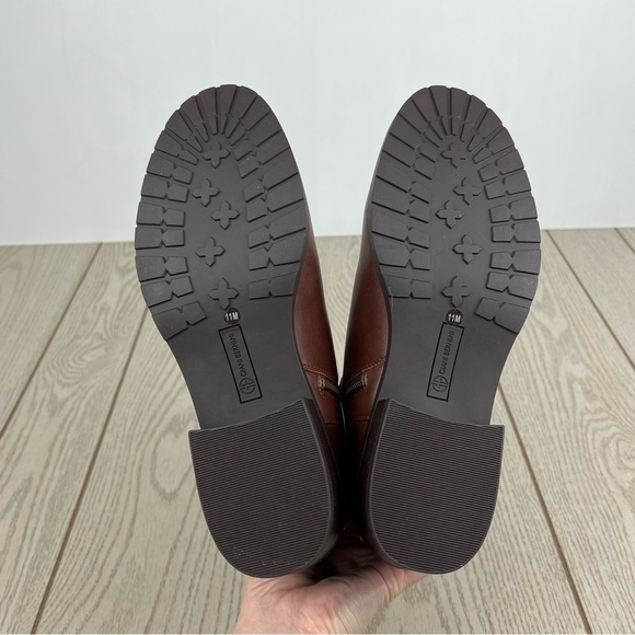 Giani Bernini Women's Becca Memory Foam Buckled Booties 11M Mocha Brown $100 - Picture 8 of 9